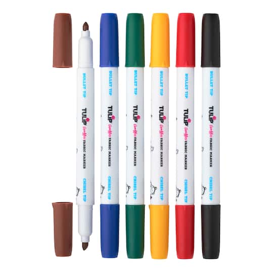 Tulip® Graffiti Fabric Markers™ Rainbow
